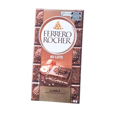 Chocolate Ferrero Rocher ao Leite 90g